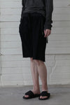 isaac sellam calfskin shorts INTUITIF-JERSEY